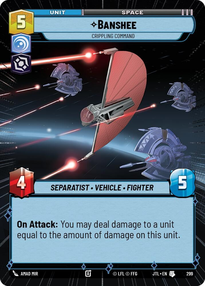 Banshee - Crippling Command (Hyperspace) (299) (JTL)