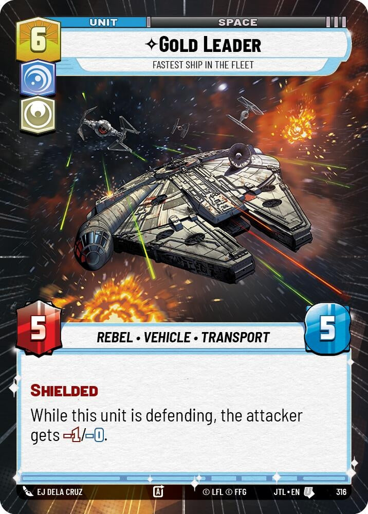 Gold Leader - Fastest Ship in the Fleet (Hyperspace) (316) (JTL)
