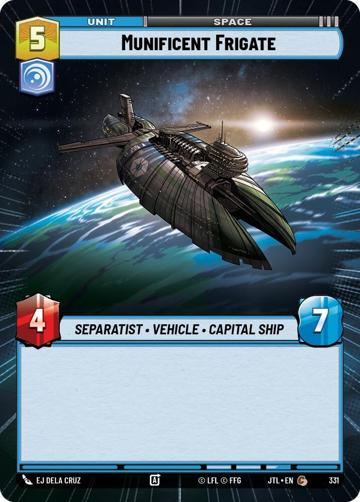 Munificent Frigate (Hyperspace) (331) (JTL)