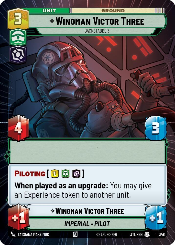 Wingman Victor Three - Backstabber (Hyperspace) (348) (JTL)