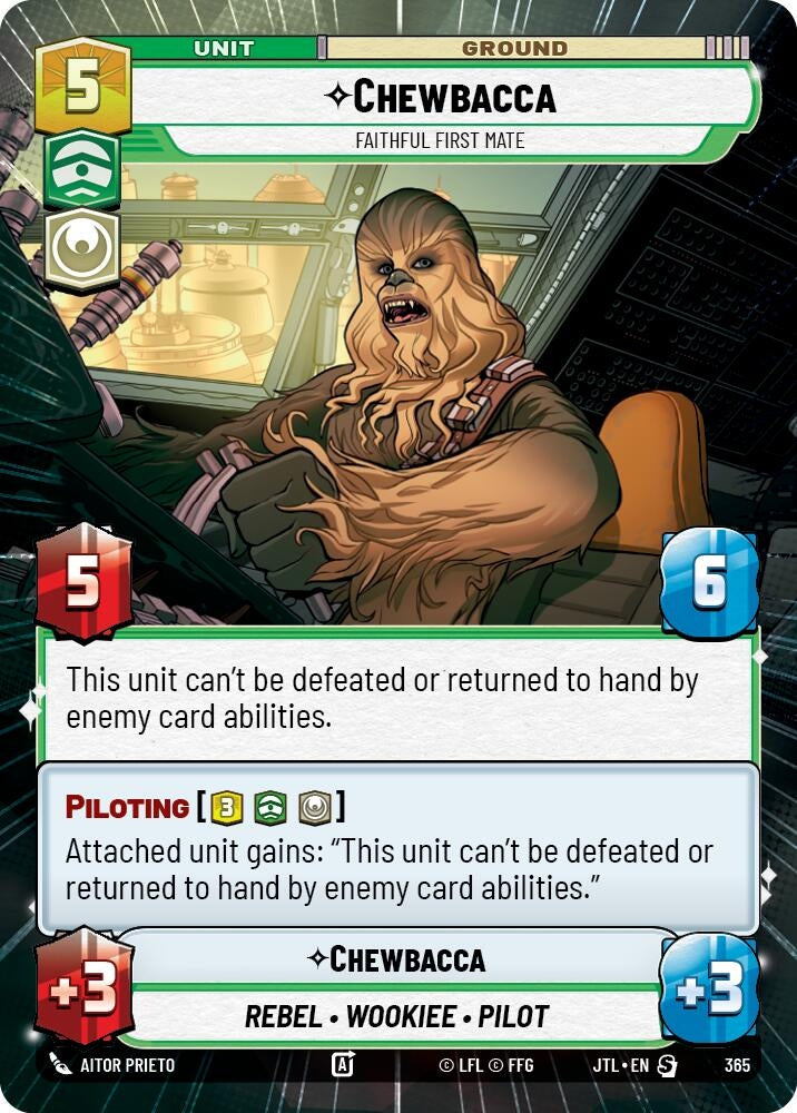 Chewbacca - Faithful First Mate (Hyperspace) (365) (JTL)
