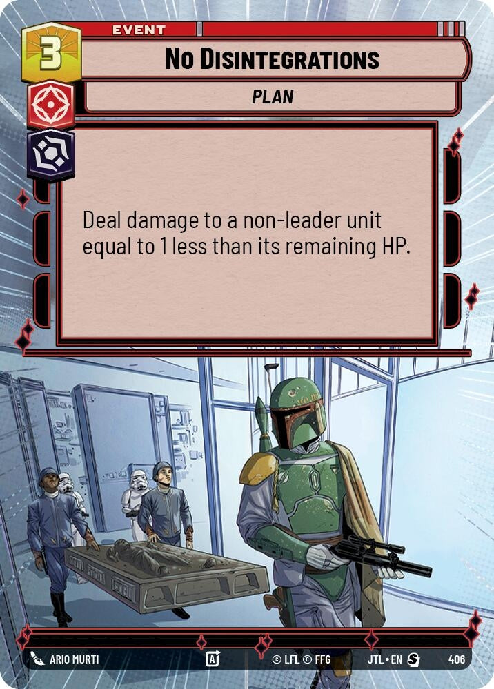 No Disintegrations (Hyperspace) (406) (JTL)