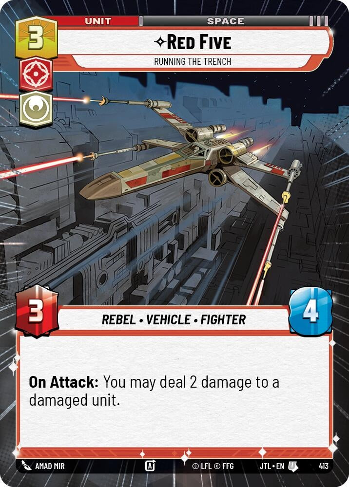 Red Five - Running the Trench (Hyperspace) (413) (JTL)