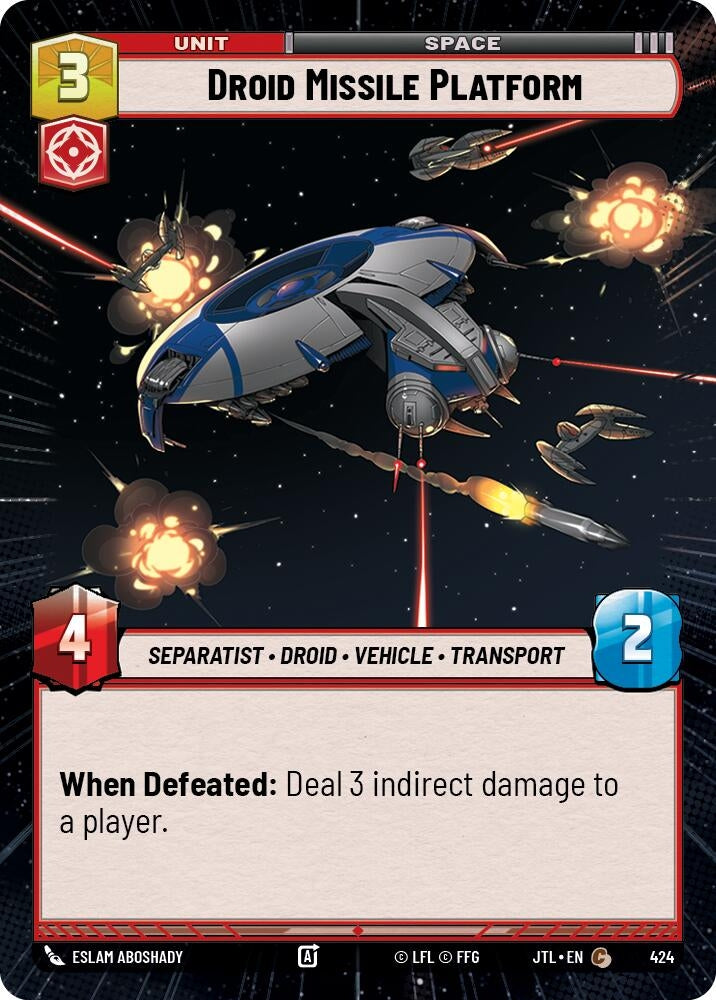 Droid Missile Platform (Hyperspace) (424) (JTL)