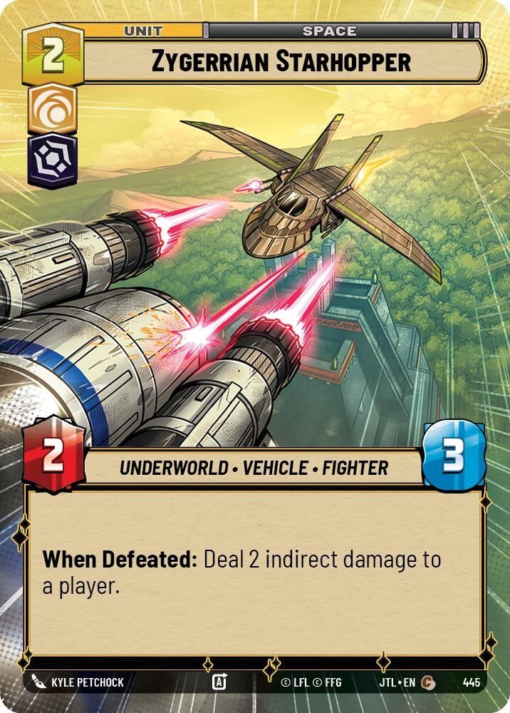 Zygerrian Starhopper (Hyperspace) (445) (JTL)