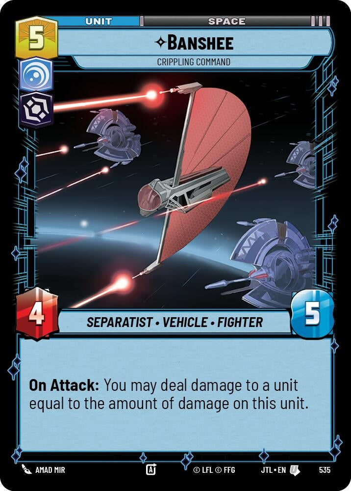 Banshee - Crippling Command (Foil) (535) (JTL)