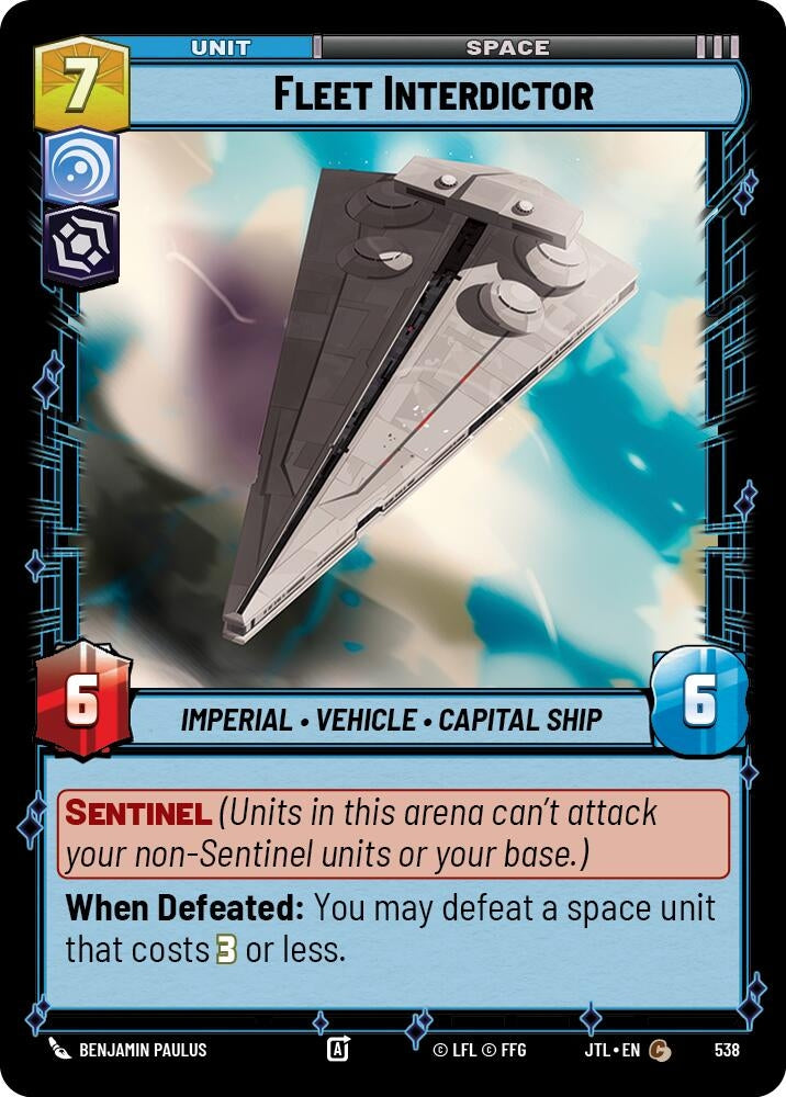 Fleet Interdictor (Foil) (538) (JTL)