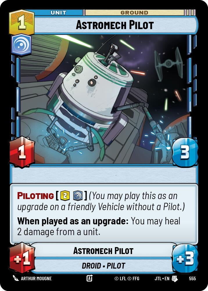 Astromech Pilot (Foil) (555) (JTL)