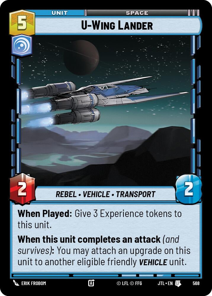 U-Wing Lander (Foil) (568) (JTL)