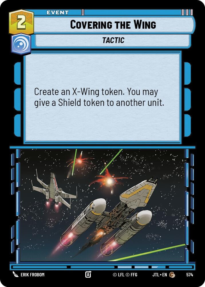 Covering the Wing (Foil) (574) (JTL)