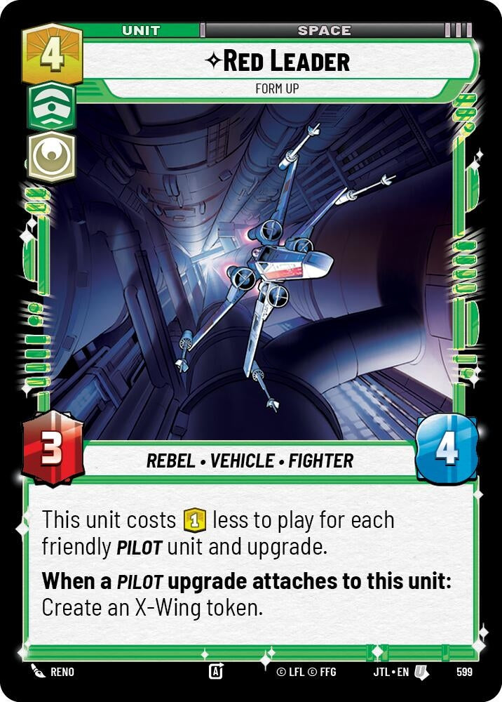Red Leader - Form Up (Foil) (599) (JTL)