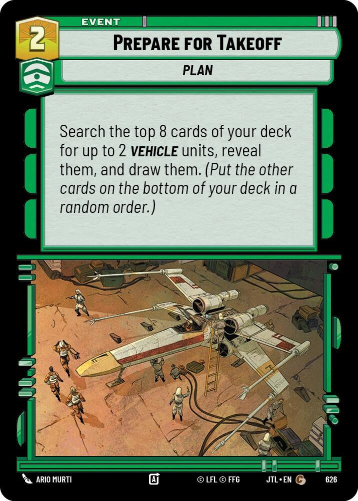 Prepare for Takeoff (Foil) (626) (JTL)
