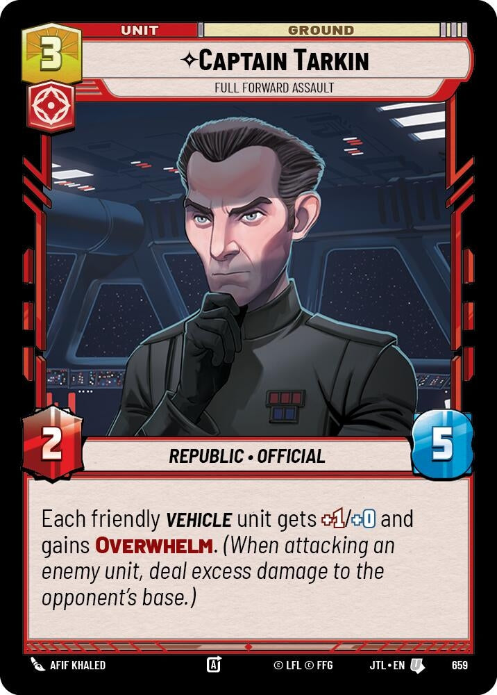 Captain Tarkin - Full Forward Assault (Foil) (659) (JTL)