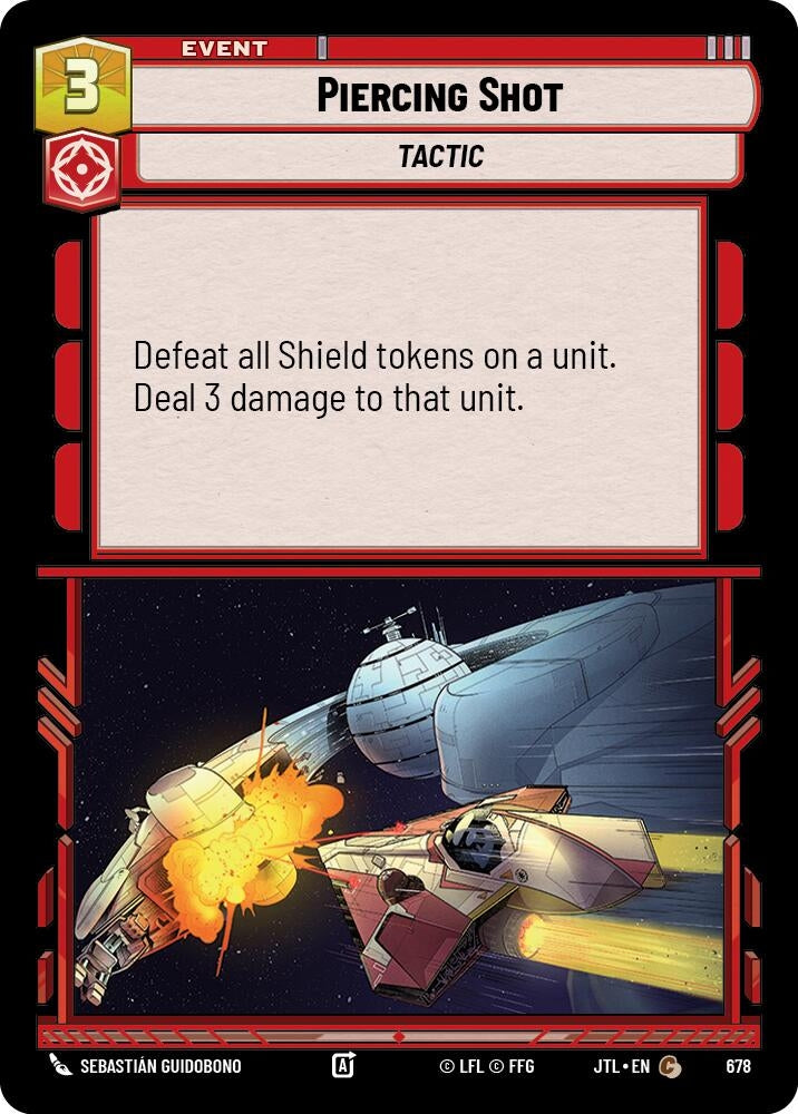 Piercing Shot (Foil) (678) (JTL)