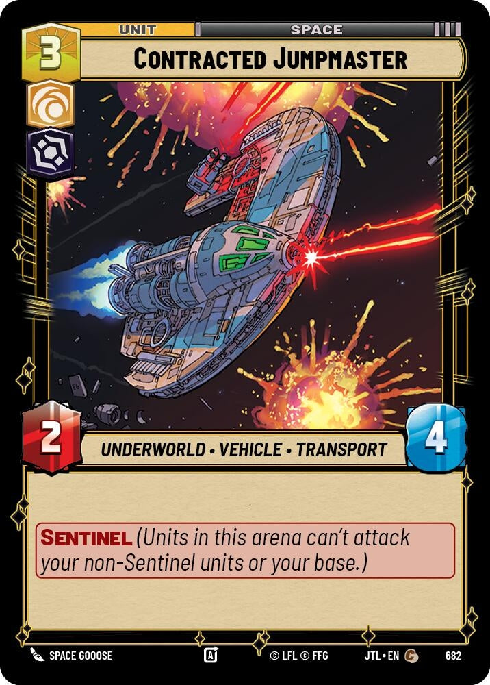 Contracted Jumpmaster (Foil) (682) (JTL)
