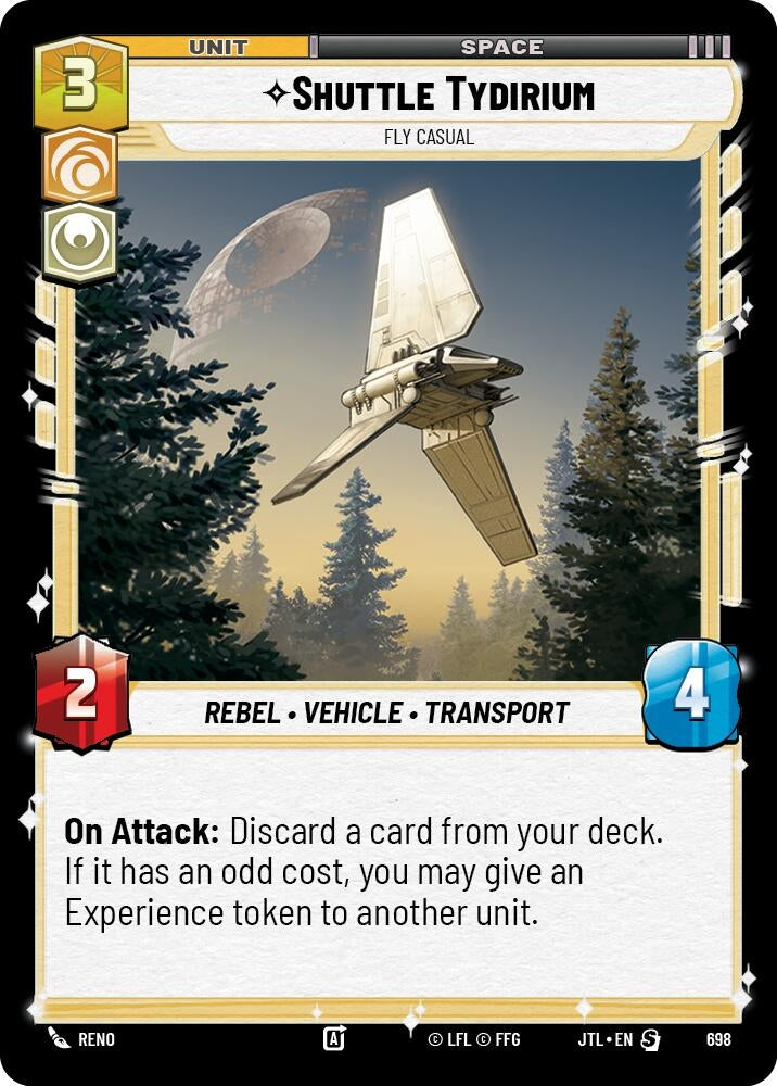 Shuttle Tydirium - Fly Casual (Foil) (698) (JTL)