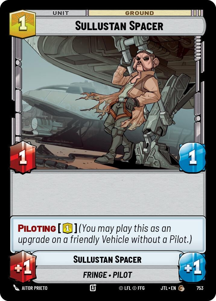 Sullustan Spacer (Foil) (753) (JTL)