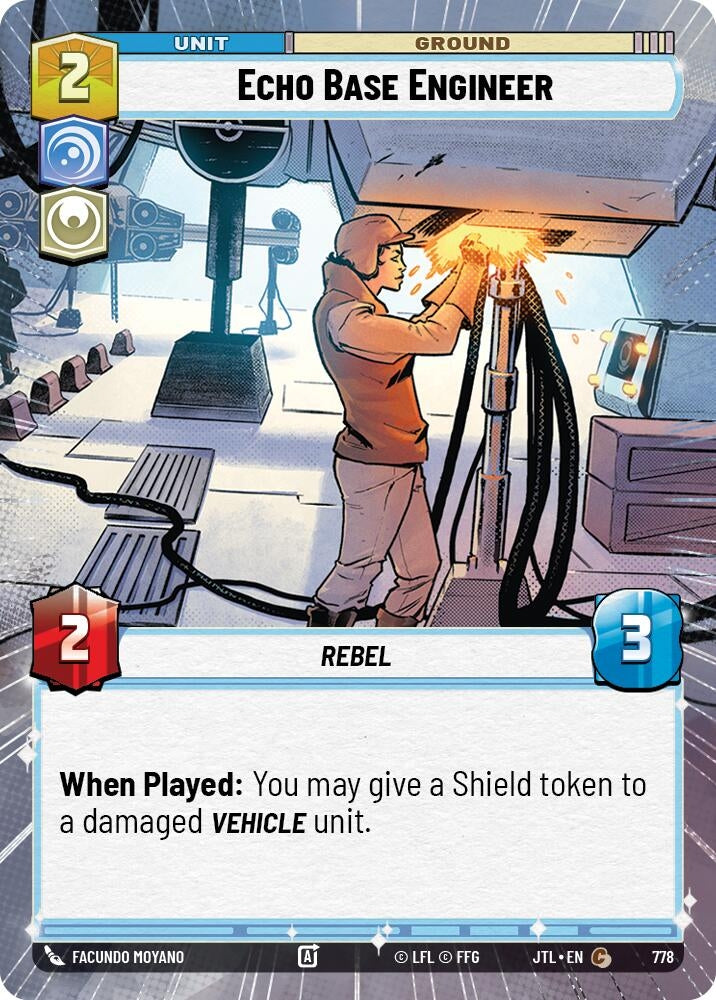 Echo Base Engineer (Hyperspace Foil) (778) (JTL)