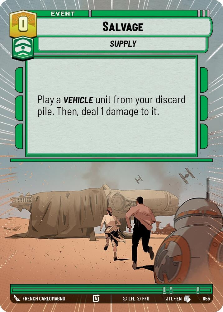 Salvage (Hyperspace Foil) (855) (JTL)