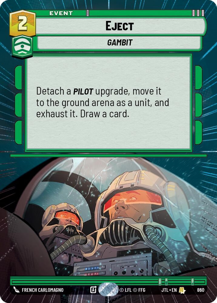 Eject (Hyperspace Foil) (860) (JTL)