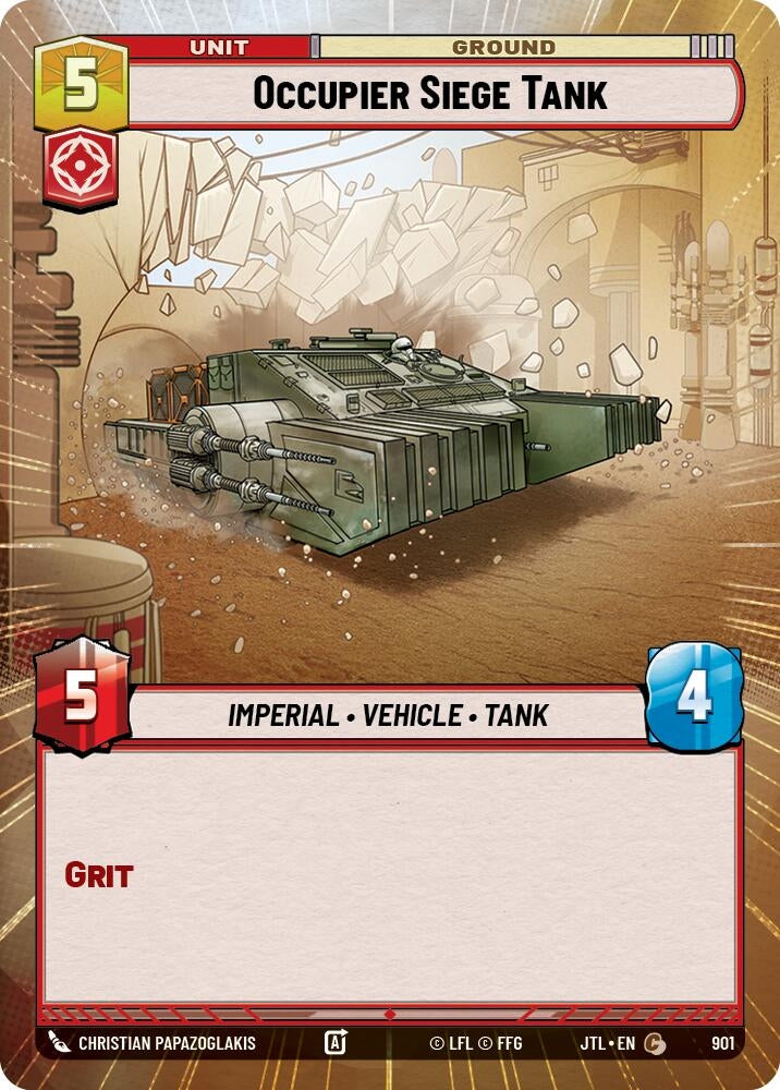 Occupier Siege Tank (Hyperspace Foil) (901) (JTL)