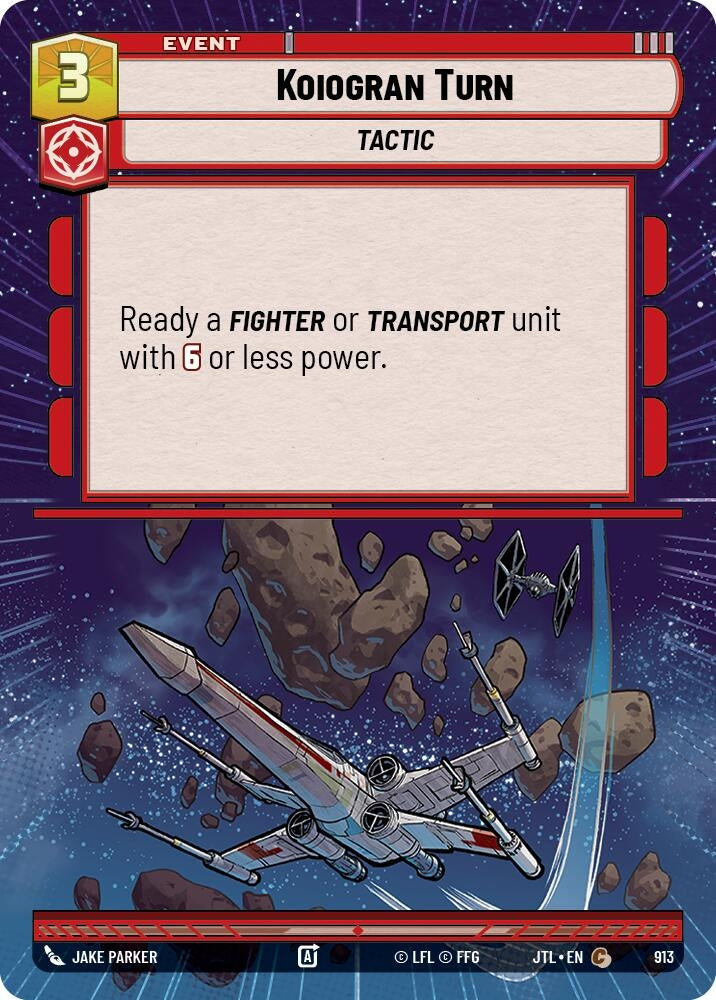 Koiogran Turn (Hyperspace Foil) (913) (JTL)