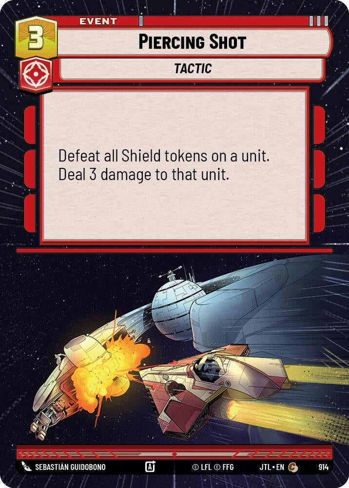 Piercing Shot (Hyperspace Foil) (914) (JTL)
