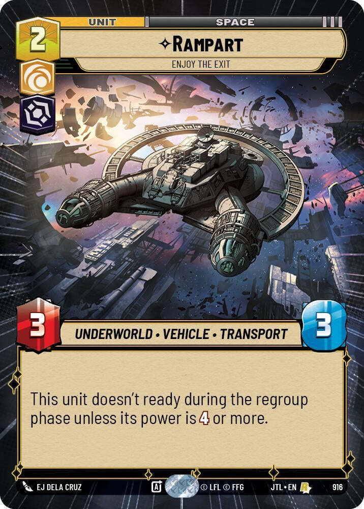 Rampart - Enjoy the Exit (Hyperspace Foil) (916) (JTL)
