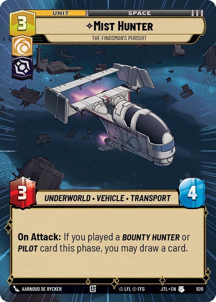 Mist Hunter - The Findsman's Pursuit (Hyperspace Foil) (920) (JTL)