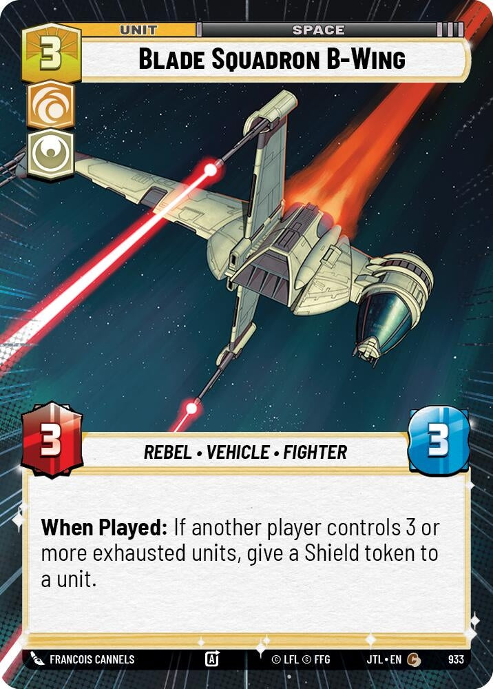 Blade Squadron B-Wing (Hyperspace Foil) (933) (JTL)