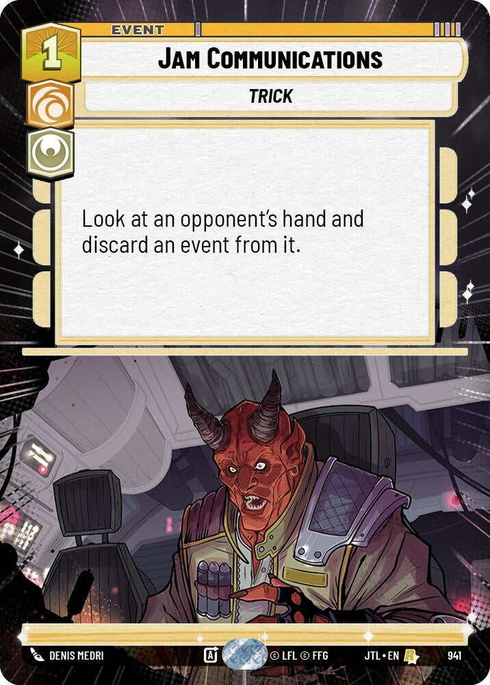 Jam Communications (Hyperspace Foil) (941) (JTL)