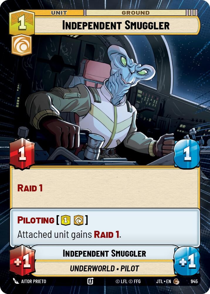 Independent Smuggler (Hyperspace Foil) (945) (JTL)