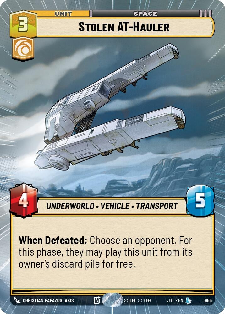 Stolen AT-Hauler (Hyperspace Foil) (955) (JTL)