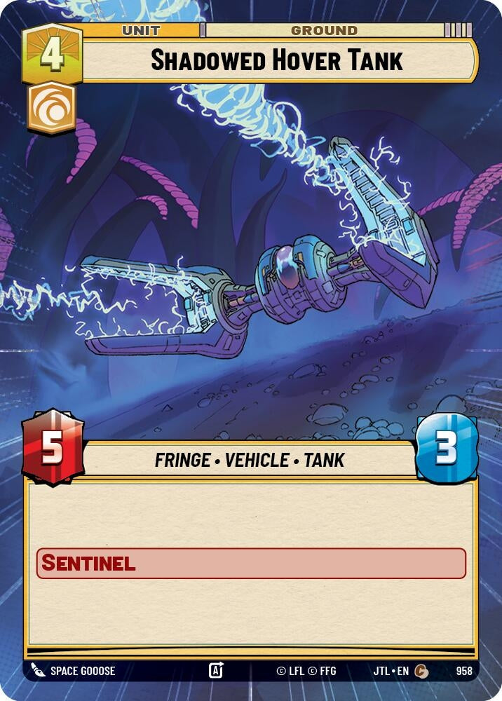 Shadowed Hover Tank (Hyperspace Foil) (958) (JTL)