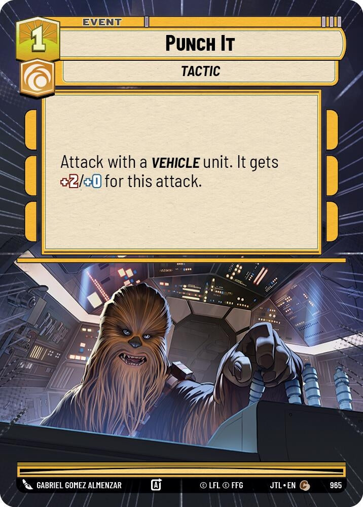Punch It (Hyperspace Foil) (965) (JTL)