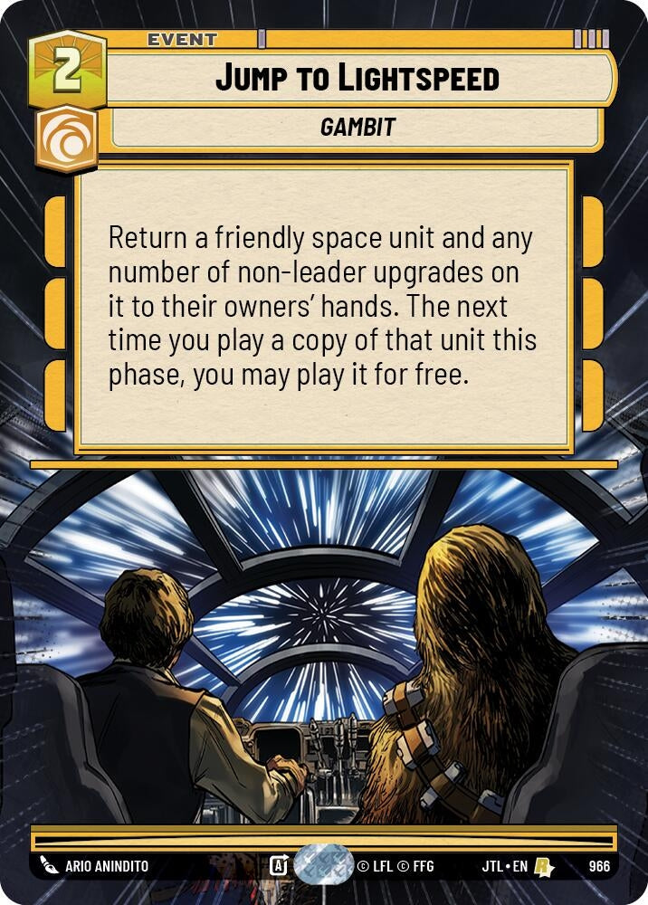 Jump to Lightspeed (Hyperspace Foil) (966) (JTL)