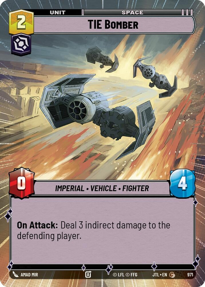 TIE Bomber (Hyperspace Foil) (971) (JTL)