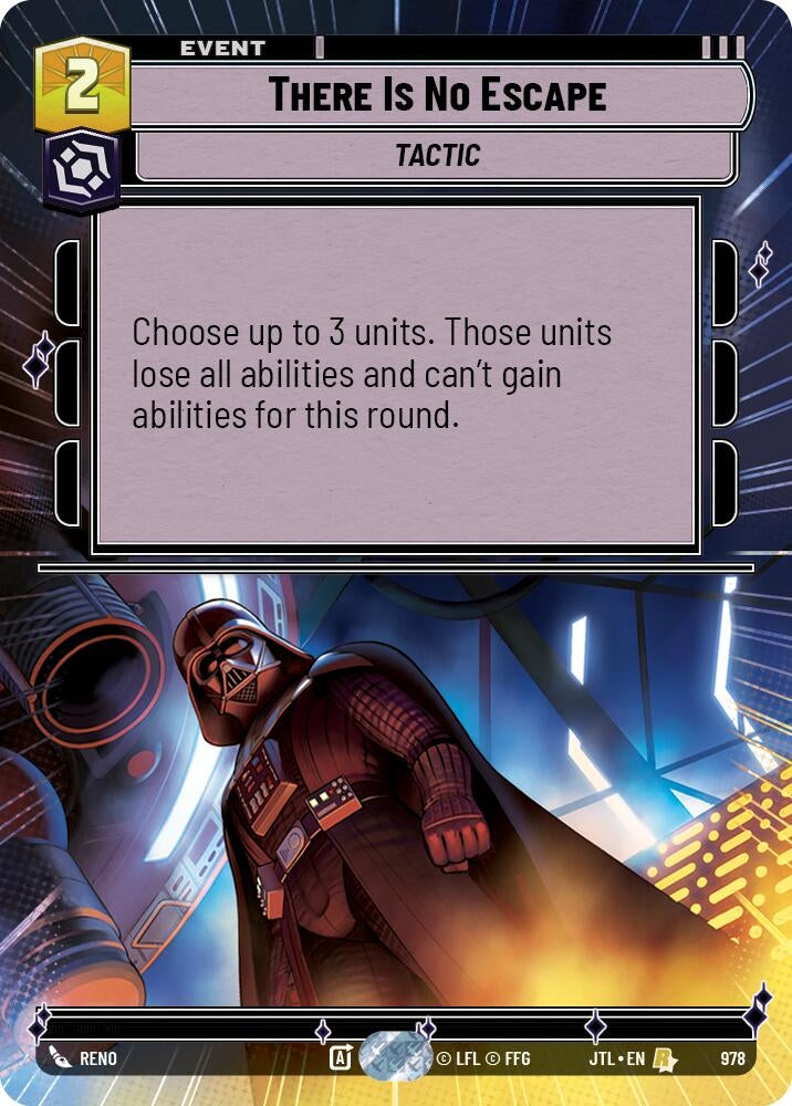 There Is No Escape (Hyperspace Foil) (978) (JTL)