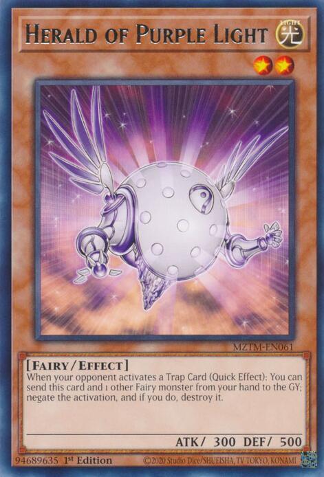 Herald of Purple Light (MZTM-EN061) (MZTM)
