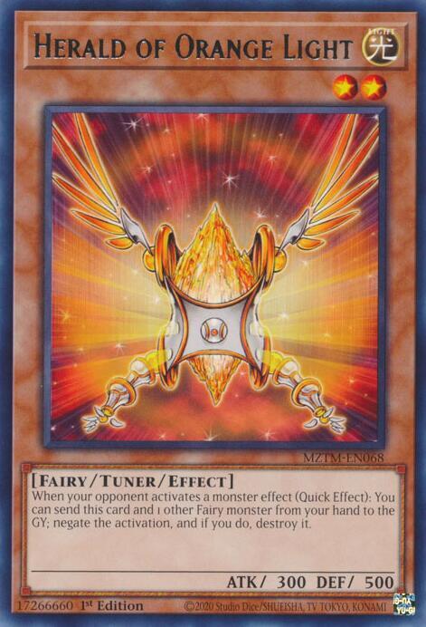 Herald of Orange Light (MZTM-EN068) (MZTM)