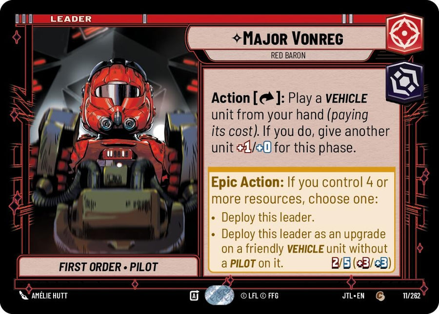 Major Vonreg - Red Baron (011/262) (JTL)