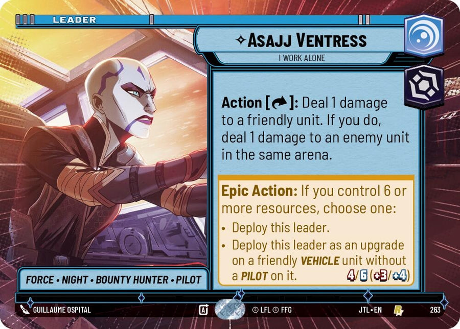Asajj Ventress - I Work Alone (Hyperspace) (263) (JTL)
