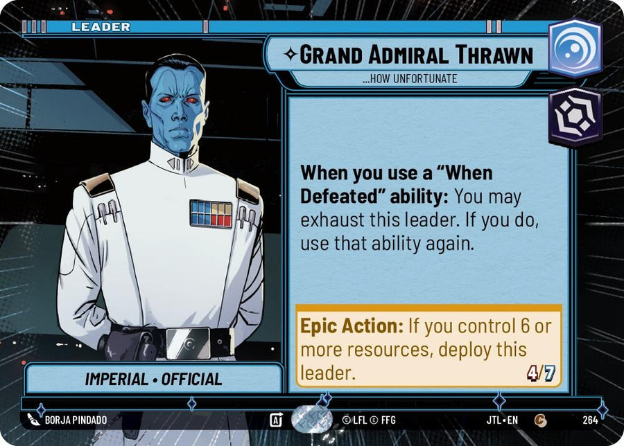 Grand Admiral Thrawn - ...How Unfortunate (Hyperspace) (264) (JTL)
