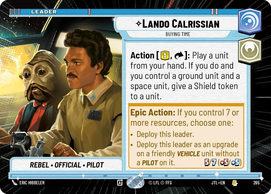 Lando Calrissian - Buying Time (Hyperspace) (265) (JTL)