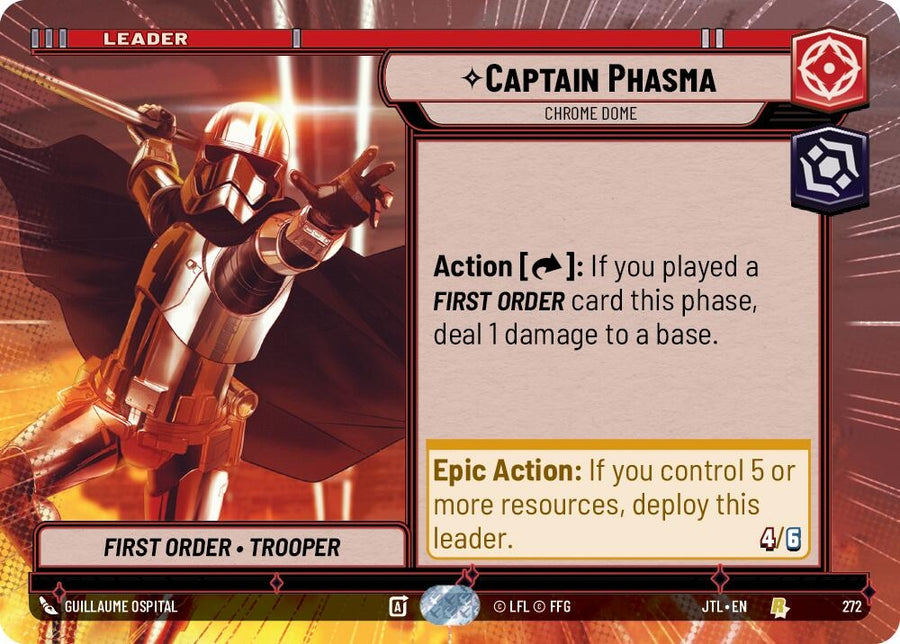 Captain Phasma - Chrome Dome (Hyperspace) (272) (JTL)