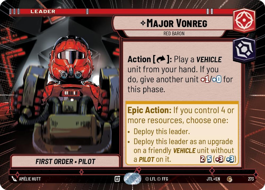 Major Vonreg - Red Baron (Hyperspace) (273) (JTL)