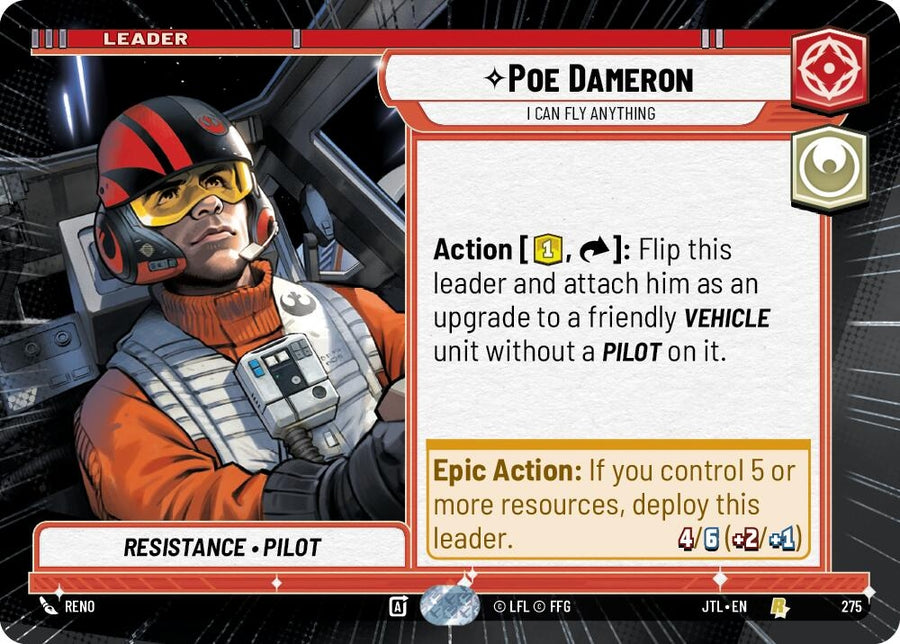 Poe Dameron - I Can Fly Anything (Hyperspace) (275) (JTL)