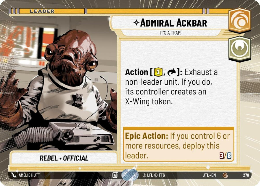 Admiral Ackbar - It's A Trap! (Hyperspace) (278) (JTL)
