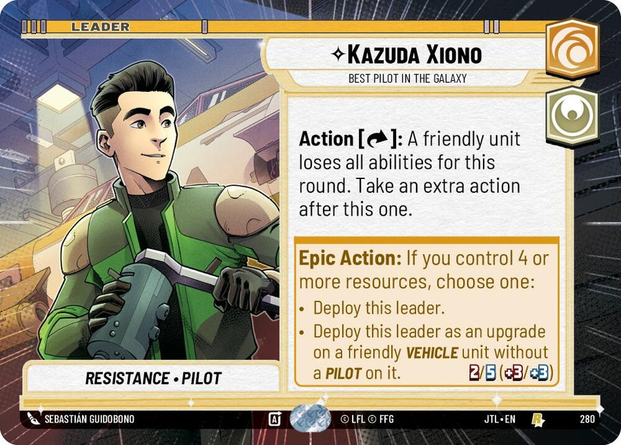 Kazuda Xiono - Best Pilot in the Galaxy (Hyperspace) (280) (JTL)