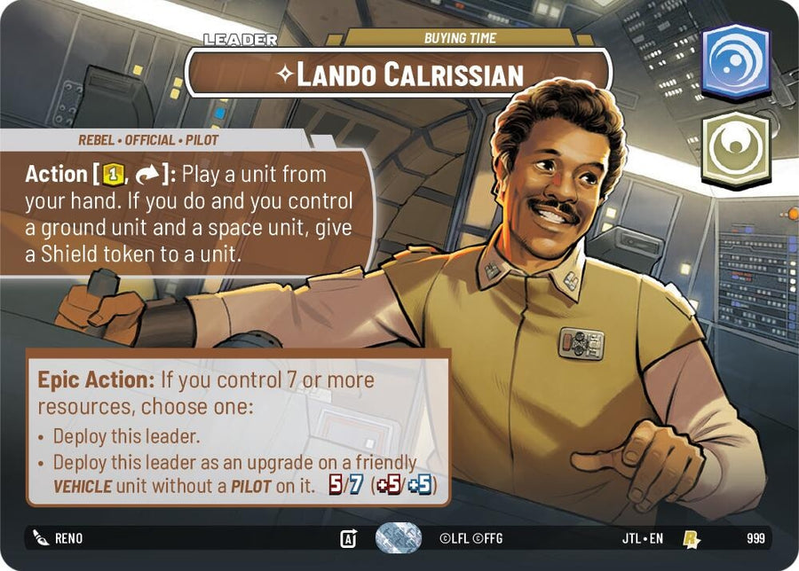 Lando Calrissian - Buying Time (Showcase) (999) (JTL)